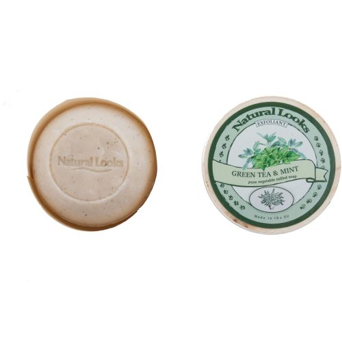 Exfoliating Green Tea & Mint Soap